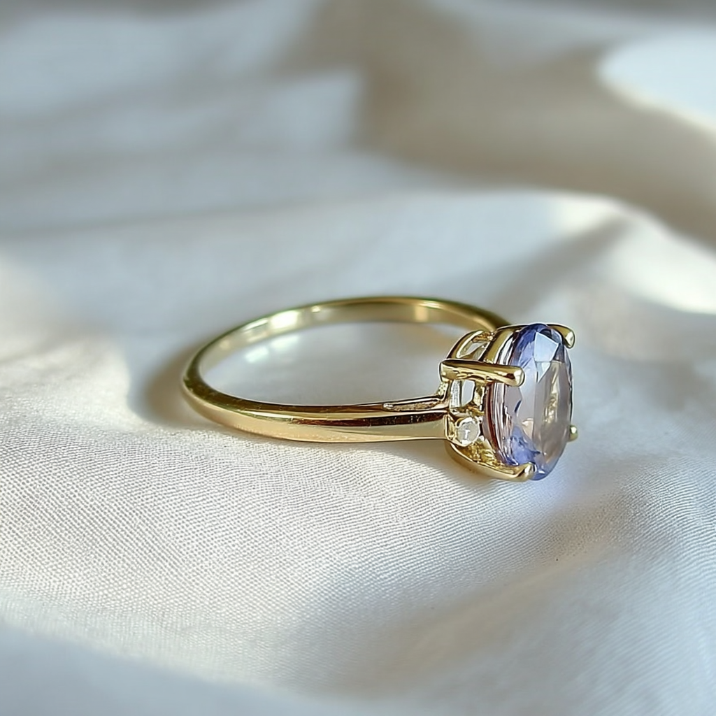 Vintage gemstone gold and silver rings